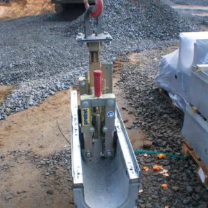 Chwytak do koryt kablowych Probst KKV-200 | 500 kg, mechaniczny