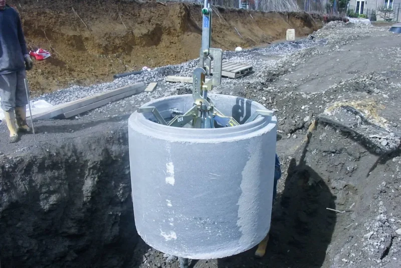 Chwytak do studzienek Probst SVZ-UNI | 625-1500 mm, 2500 kg